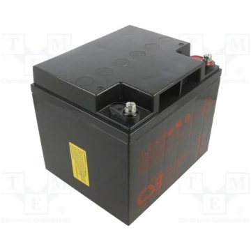 Re-battery: acid-lead; 12V; 40Ah; AGM; maintenance