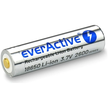 Battery everActive 18650 3.7V Li-ion 2600mAh micro
