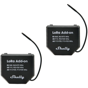 Set of 2 EU868 Relays for gen.3/4 Shelly LoRa Add-