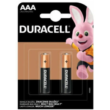 Baterijas Duracell AAA, blisterī 2gab