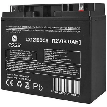 CSSB Akumulator elowy 12V 18Ah LX12180CS