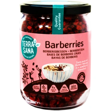 Bioloģiskas bārbeles ogas, 140 g, TERRASANA