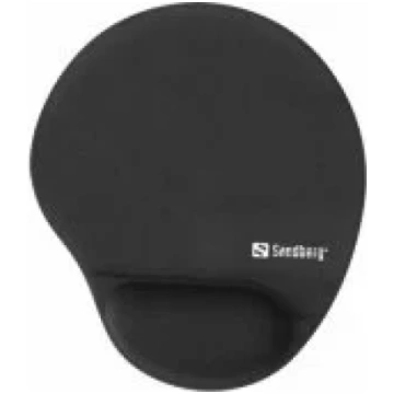 Sandberg Memory Foam Mousepad Round Black peles pa