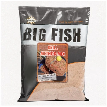 Barība Dynamite Big Fish Krill Method Mix Groundba