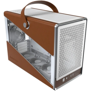 Montech Heritage 30 Pro, Tower Case white/brown, T