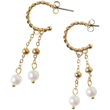 LMTD - Nlfpearly Earrings - izmērs ONE SIZE