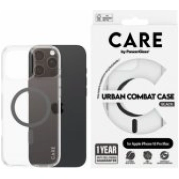 PanzerGlass Urban Combat Case Transparent w. Black