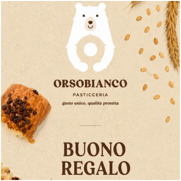 Buono Regalo Orsobianco Pasticceria - Regala una C