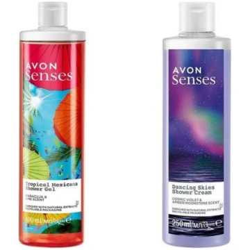 Avon dušas želeju komplekts Tropical Mexicana un D