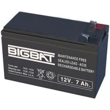 Elan svina-skābes akumulators 12V 7Ah 2.15kg BIG B