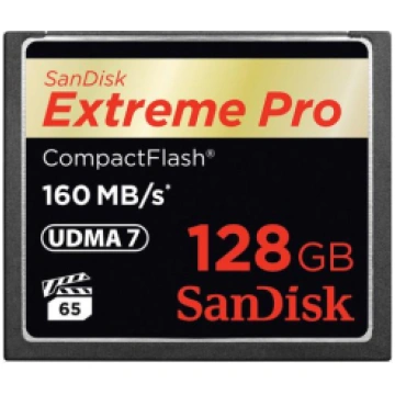 SanDisk 128GB Extreme Pro CF 160MB/s zibatmiņa Com