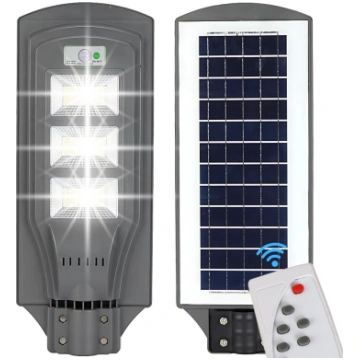 LED saules ielas lampa ar tālvadību, kustības un k