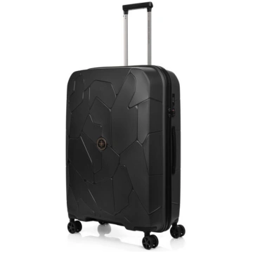 Liels koferis SwissBags Lava 75 cm melns