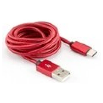 Sbox USB->Type-C M/M 1.5m CTYPE-1.5R Strawberry Re