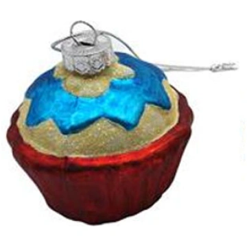 Stikla dekors Figures, Cupcake, 7 cm
