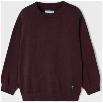 Mayoral Jersey Cotone Basico C/rotond Ciliegia