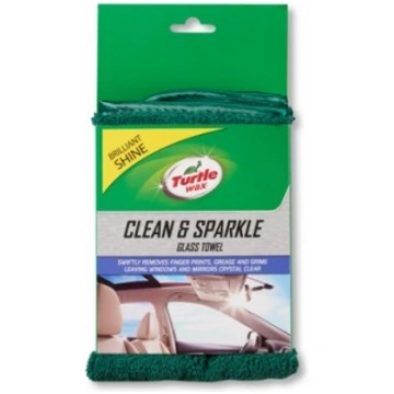 TURTLE WAX Clean & Sparkle Glass Towel dvielis TWX