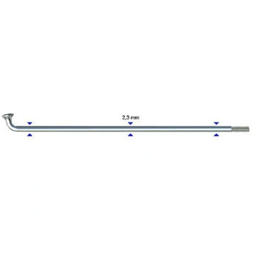 Spieķi - Sapim Leader J-Bend 2.3 x 292 mm - C-GNLE