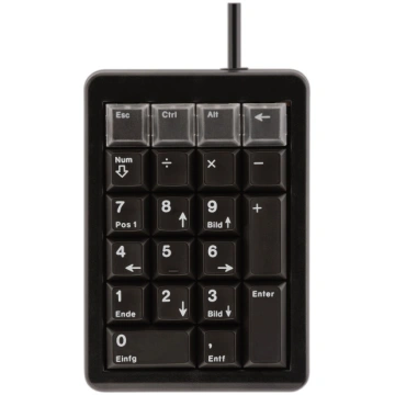 Piederumi CHERRY Slim G84-4700 NumPad, melna krās