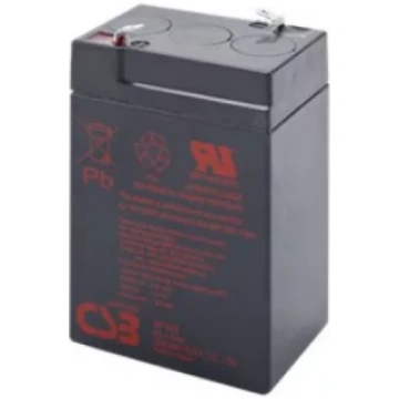CSB Battery Battery 6V 4.5Ah F1 Pb | GP645 456280