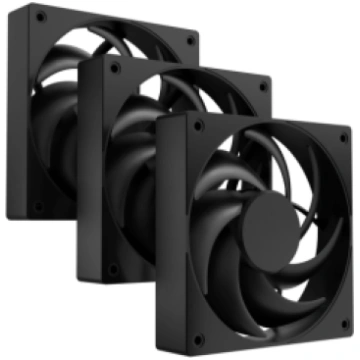Ventilators Fury SAI S12 PWM Black 3-Pack