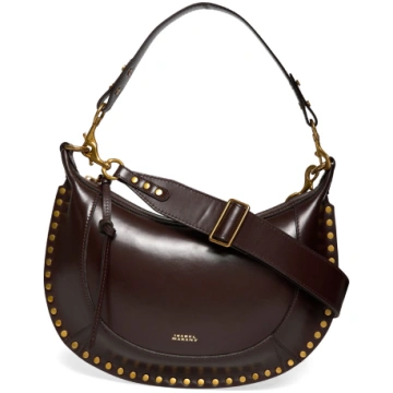 Isabel Marant - Oskan Moon Leather Shoulder Bag - 