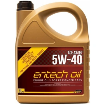 Motoreļļa Entech FS 5W-40, 5 L