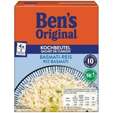 BEN"S ORIGINAL™ Basmati vārīšanas maisiņš 500 g AN