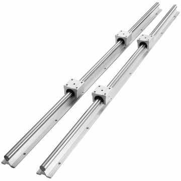 VEVOR 1200 mm SBR20 lineāro vadotņu komplekts ar 2
