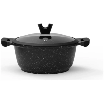 DOMOLETTI Katls Domoletti Black Marble, 24 cm, 4 l