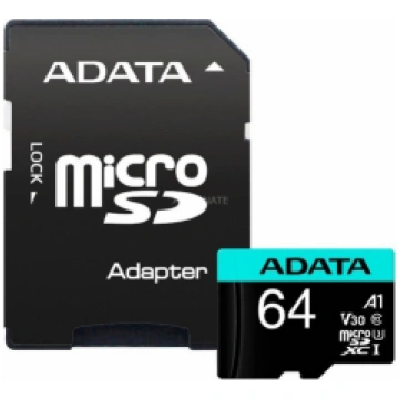 ADATA Premier Pro MicroSDXC 64GB + Adapter (AUSDX6