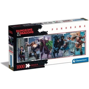 Clementoni Puzzle 1000el panorama Dungeons & Drago