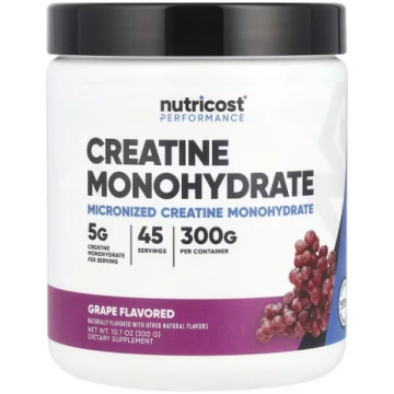 Nutricost, Performance, Creatine Monohydrate, Grap