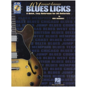 101 Must-Know Blues Licks Wolf Marshall