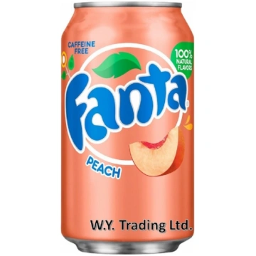 Atsvaidzinošs gāzēts dzēriens FANTA (PERSIKU G.), 