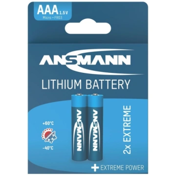 Ansmann Lithium Micro AAA LR 03 Extreme 2gab