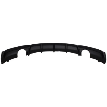 Rear Bumper Spoiler Valance Diffuser Double Outlet