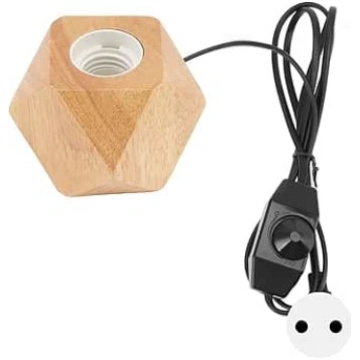 Galda lampas pamatne, E27 ligzda, regulējams lampa