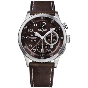 Vulcain Aviator Instrument Chronograph Men"s Watch