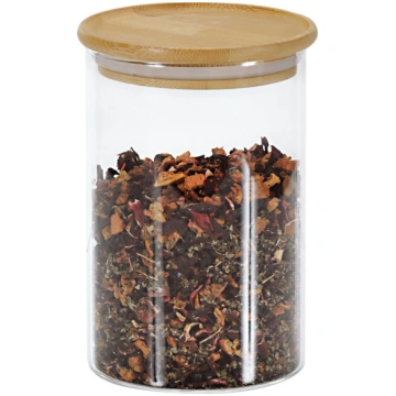 Storage container 650 ml with bamboo cover ( 40002
