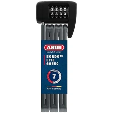 ABUS Bordo Lite 6055C SH salokāmā slēdzene ar kron