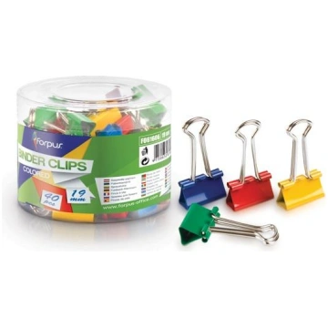 Forpus clips, 19mm, color (40) 1105-007 FO61606