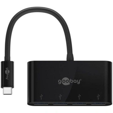 Goobay 4-Port USB-C Multiport Adapter 61073 Type-C