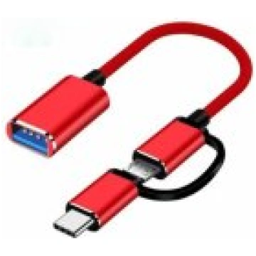 Riff OTG Type-C + Micro USB aksesuārs RF-2IN1-TYC/