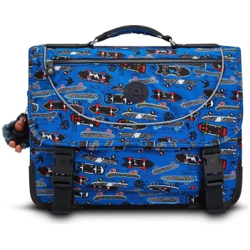 Kipling Preppy skolas soma ar fluorescējošu lietus