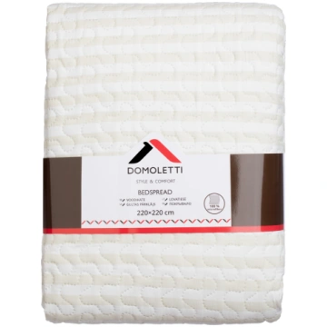 DOMOLETTI Gultas pārklājs Domoletti STRIPES, krēmk