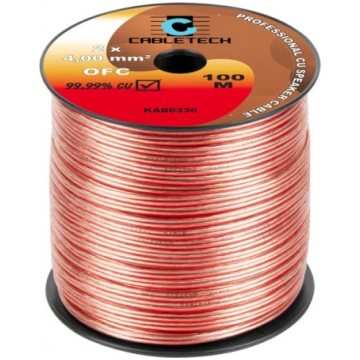 OFC 4mm Speaker Cable Cabletech