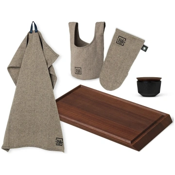Rosendahl - Rå Salt Cellar,Chopping Board,Tea Towe