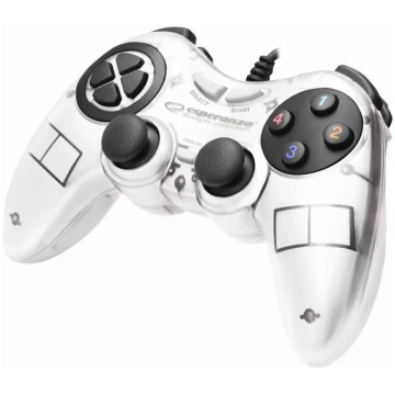 Gamepads ESPERANZA EGG105W Fighter — USB vibrācija