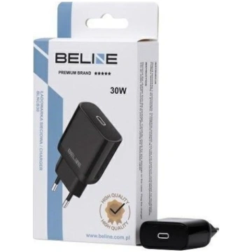 Charger 30W USB-C PD 3.0 without cable black ( Bel